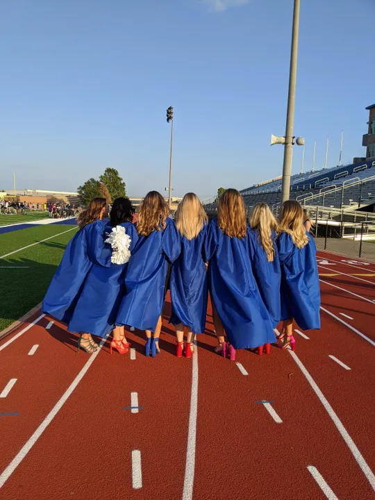 Deer Creek High School Football Field Graduation 2021