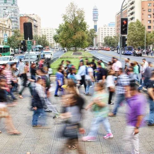 Stop smoking while walking!
