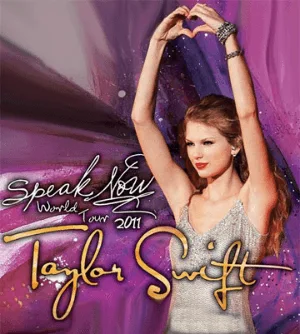 We want Taylor Swift's Speak Now Tour to come to South America.