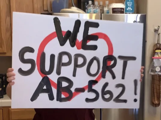 Support Bill AB-562! Mental Health for Healthcare Workers!