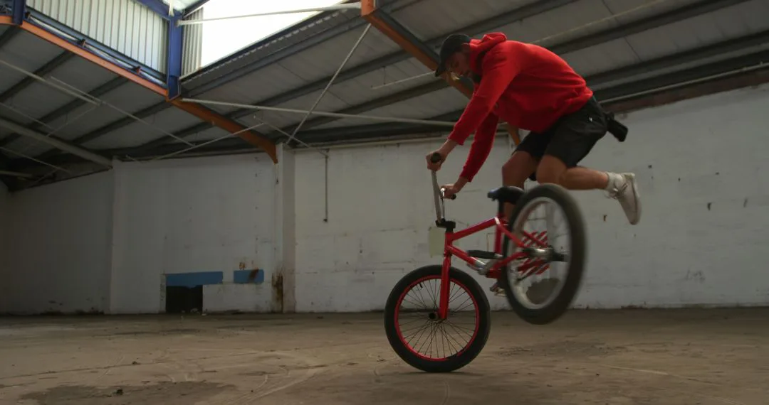 Indoor BMX park in Newmarket, Ontario, Canada