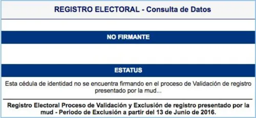 ¿Tu firma fue invalidada por el CNE? ¡Firma aquí!