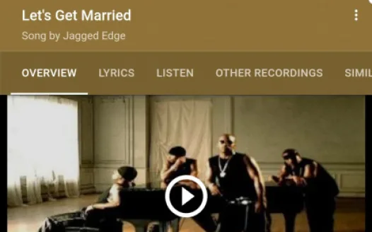 The song "Let's Get Married" should receive a Grammy Award