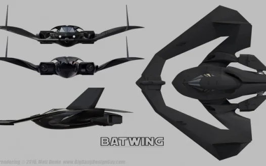Batman V Superman Batwing