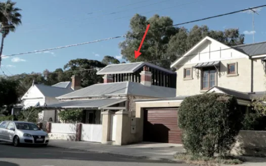 Proposed second story for heritage listed   1 Thompson Road