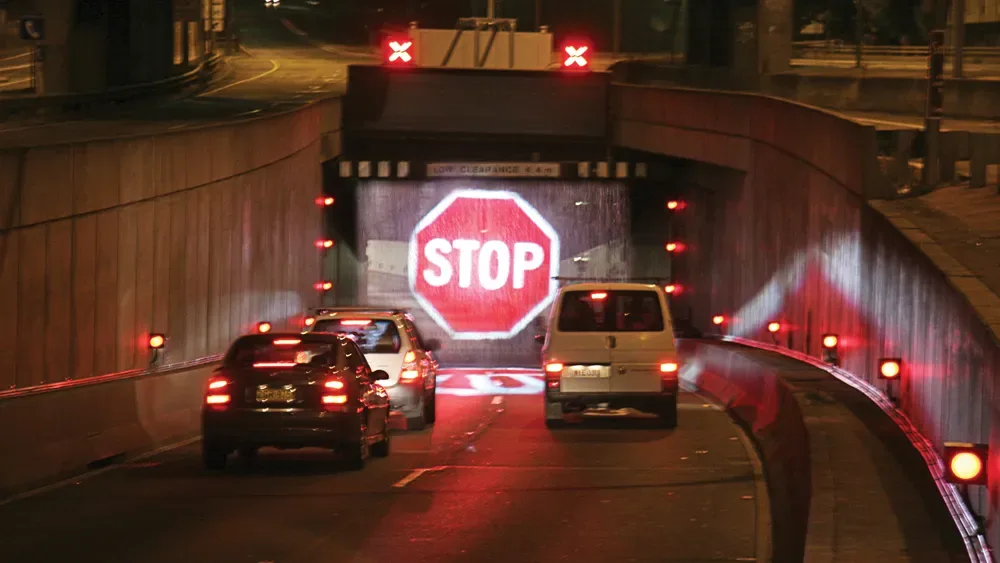 Dangerous Intersection Dornan Tunnel