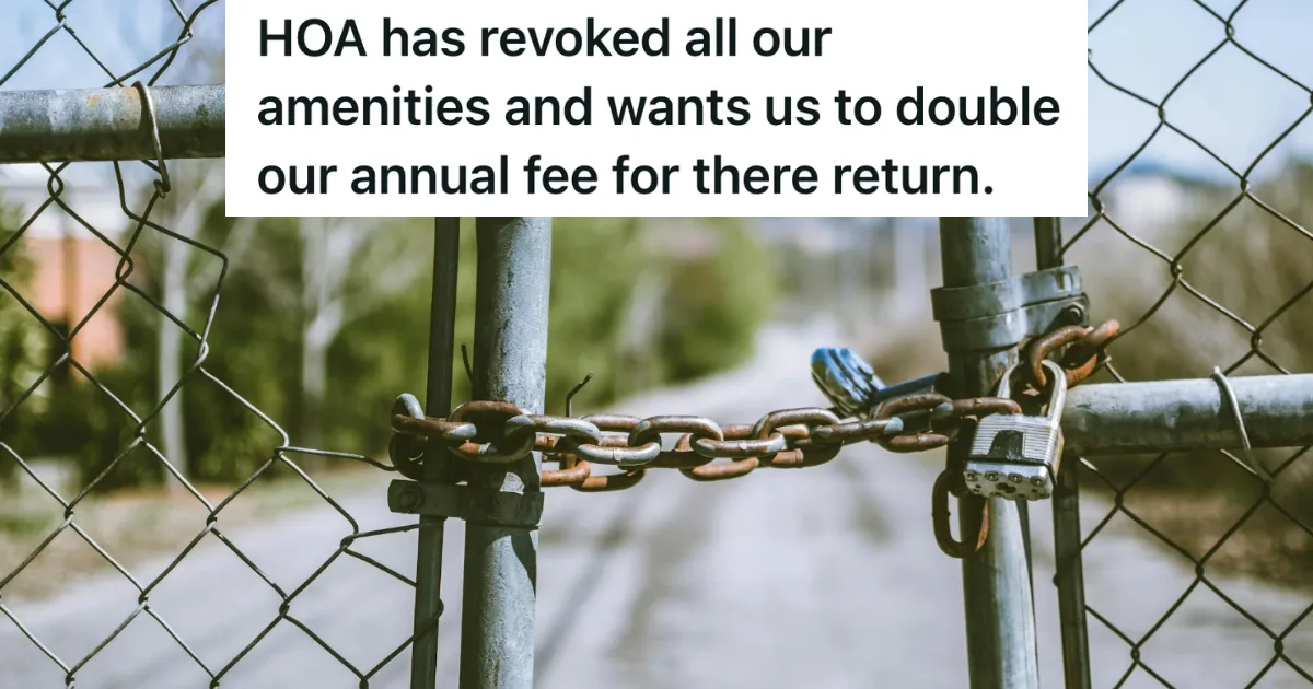 REFUNDS AND COMMUNITY RESTRICTIONS