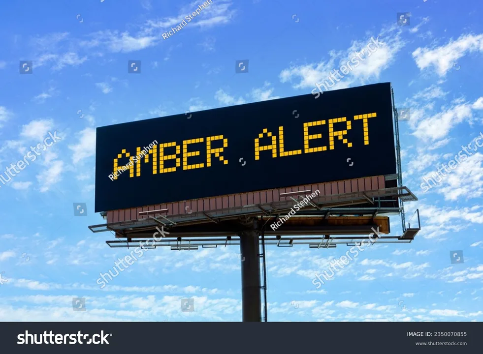 Change Criteria to issue an Amber Alert