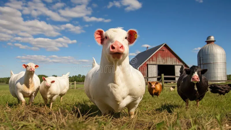 Save Animals. Be vegetarian. Be vegan. 