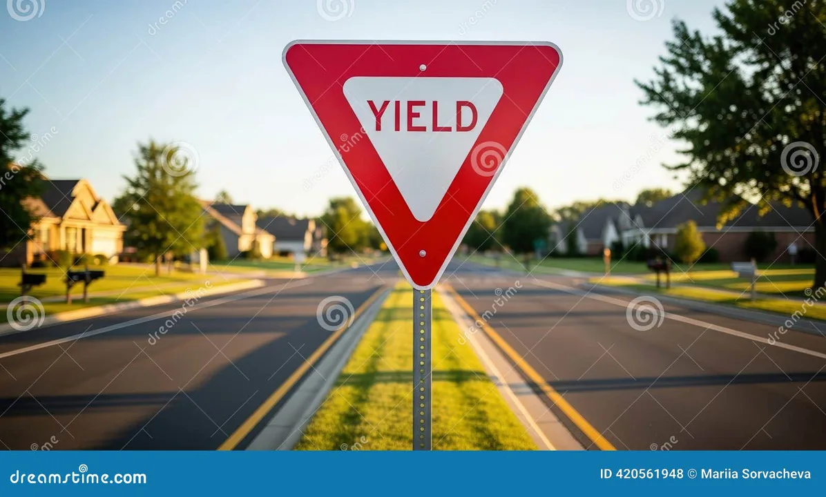 Yield Sign at 49th & Linedrive
