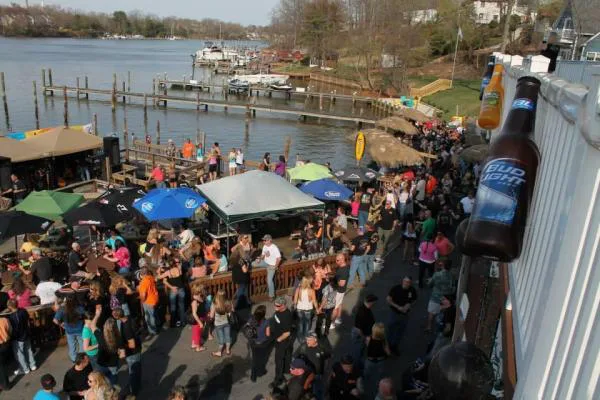 Nabbs Creek Dockbar Outside Tiki Bar