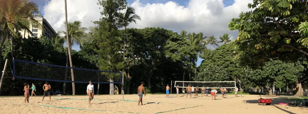 Keep Ft. De Russy Volleyball Courts Open