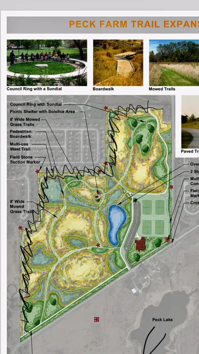 Peck Farm Park North Trail Development