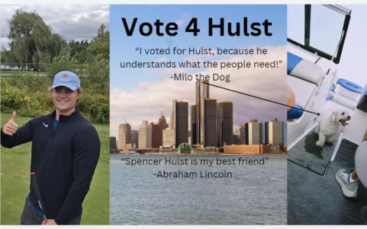 Spencer Hulst for 1L Class Representative