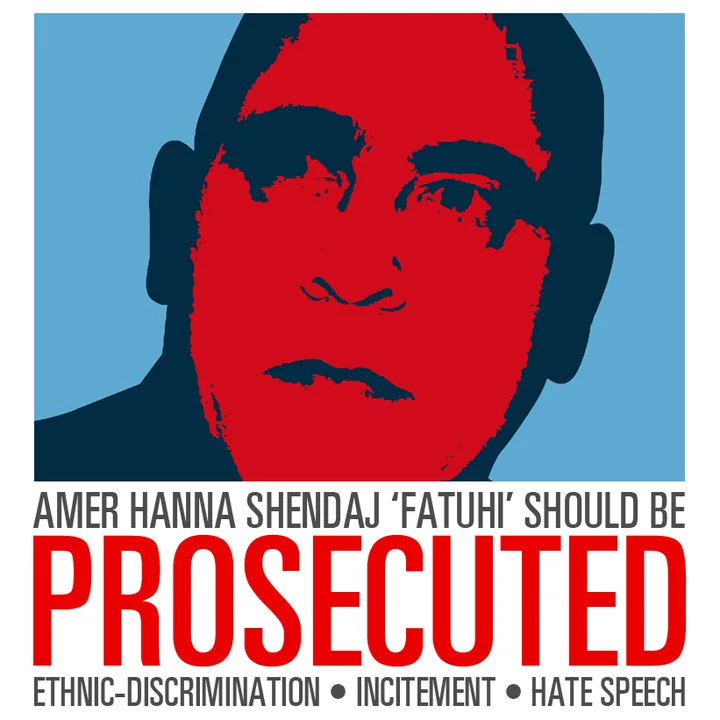 Amer Hanna Shendaj 'Fatuhi' Must be Prosecuted for Human Rights Violations!