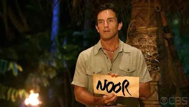 Vote Mr. Noor off the island