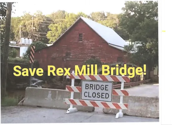 Save the Historic Rex Village Bridge