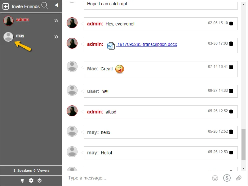 Remove Ryan from the chats!