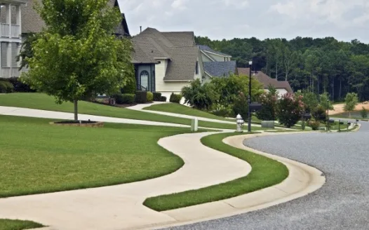 Dallas Drive to get curbed sidewalks