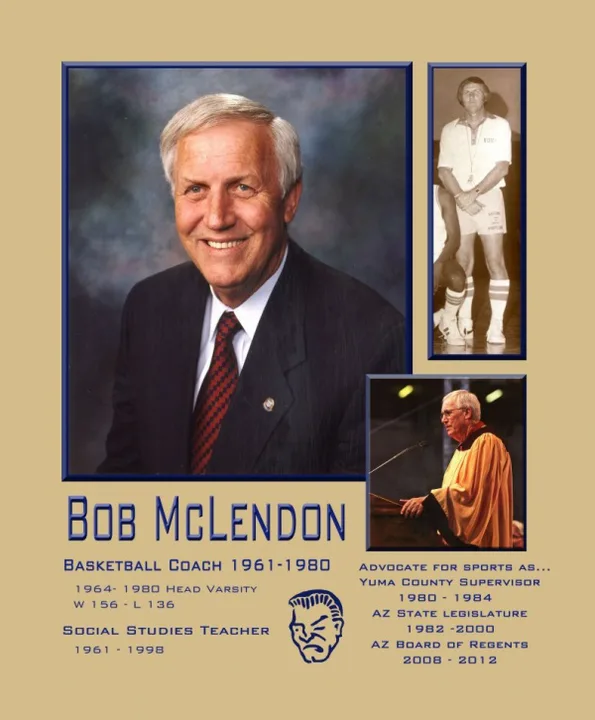 Name Yuma High School's basketball court in honor and memory of Bob McLendon