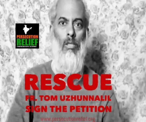 Thank you for signing the petition, for the  release of Fr. Tom, 