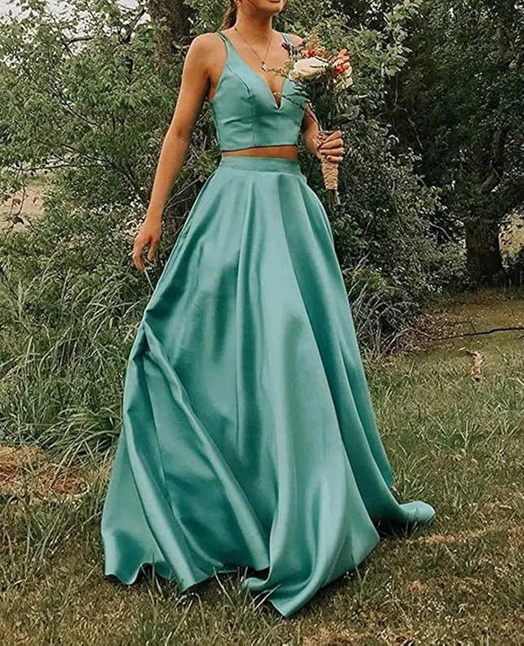 Two piece prom dresses