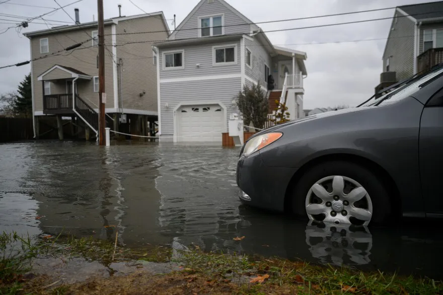 End Flooding on Suburban Avenue in Cos Cob, CT