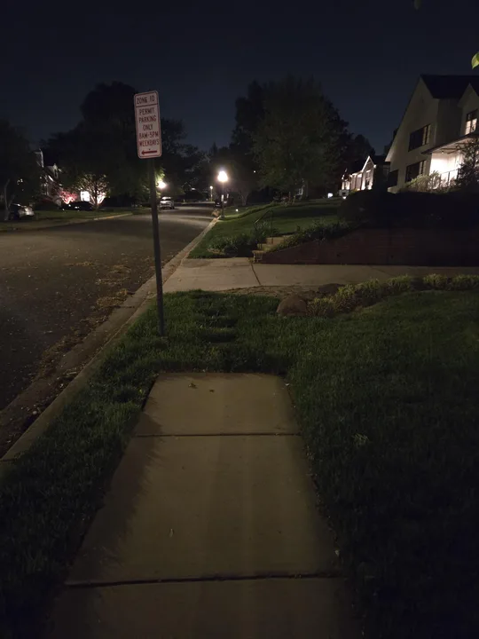 More street lights and smoother sidewalks