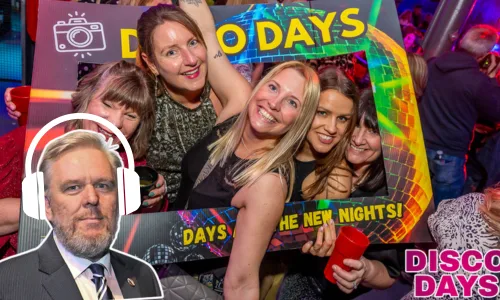 Let Allan Crow DJ at the next Disco Days event