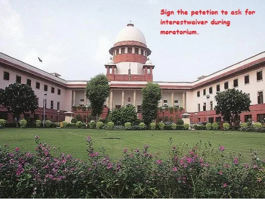 Waiver of Interest during Moratorium period.