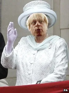 Boris Johnson for Queen