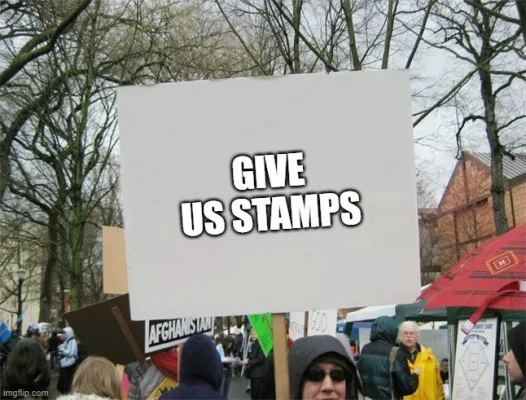 We Want a Mohtab Stamp