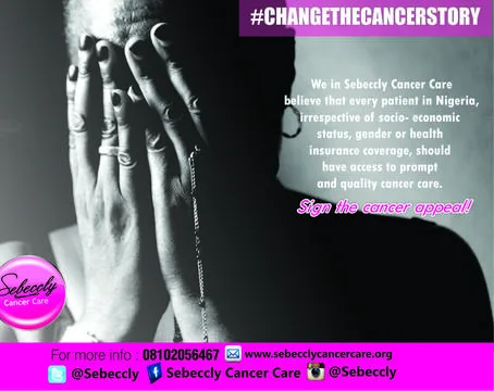 An Appeal: FG to ‎increase coverage and access to cancer care