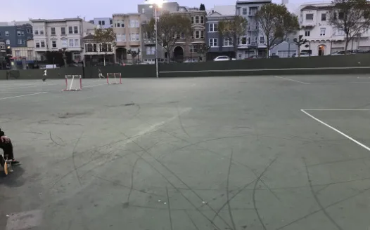 Add a mini ramp to Joe Dimaggio playground