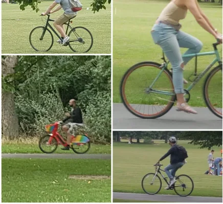 Review of Cycles and Scooters in Clissold Park, Hackney