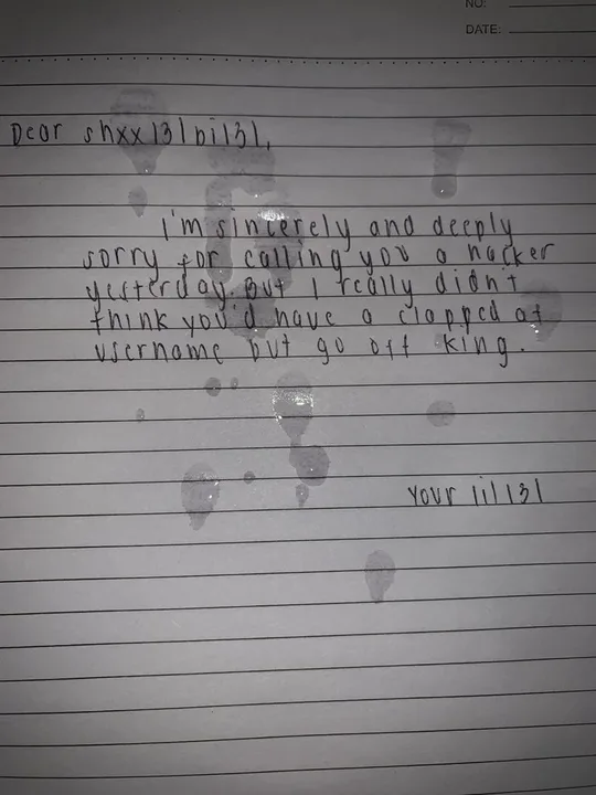 Steph Apologize