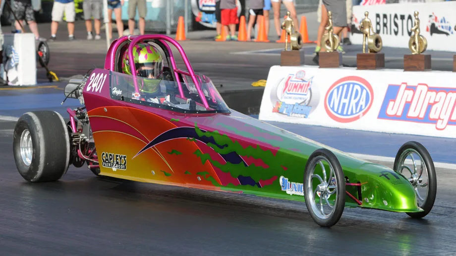 Allowing on-board Video cameras on Junior Dragsters (NHRA)