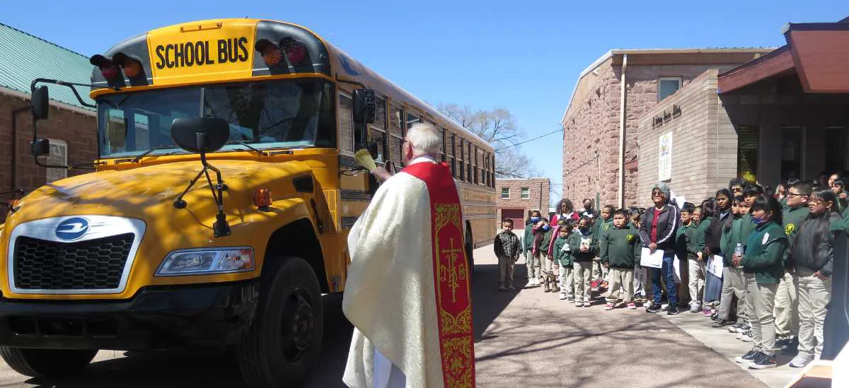 Reverse funding cuts to Catholic School  busing in CT.