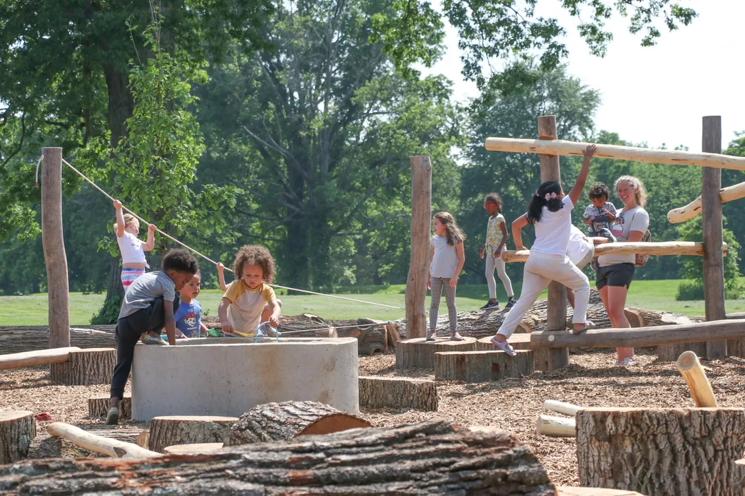 California Place Park Playscape Support