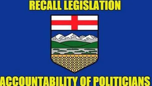 Implement Recall Legislation for the Alberta Legislature