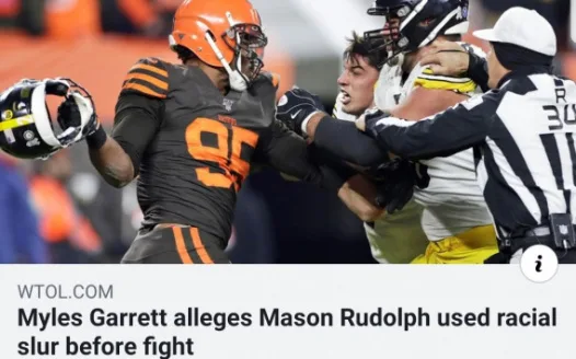 Release audio proving Mason Rudolph's innocent of using racially charged hateful commente to Myles garrett