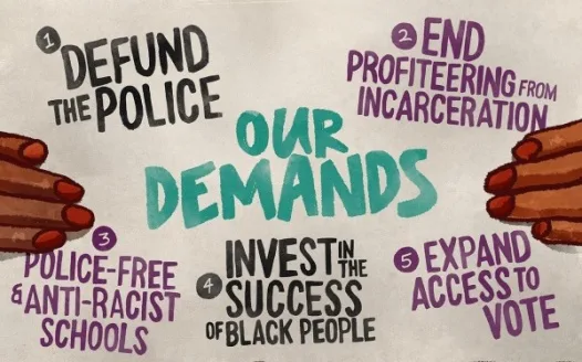 Sign on to BLM BloNo's Demands!