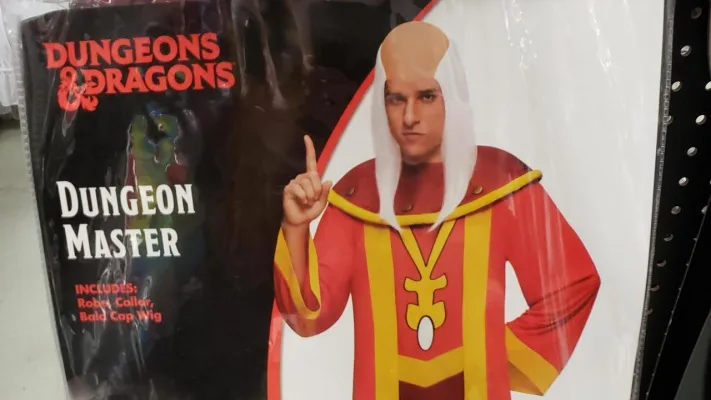 Put matt mercer in the official D&D dungeon master costume.
