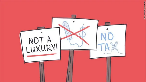 Washington State, Stop Taxing Tampons, Periods are not a Luxury!