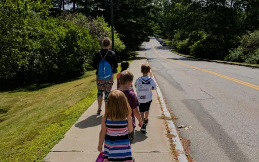 Sidewalk on Rosemary Lane