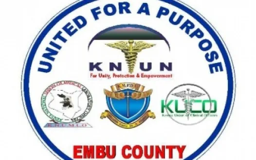 VOTE OF NO CONFIDENCE AGAINST CHIEF OFFICER OF HEALTH - EMBU COUNTY.