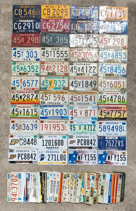 Creating an EMS license plate for Indiana