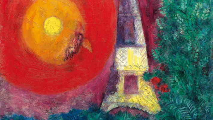 Mettez fin de vendre le tableau La Tour Eiffel de Marc Chagall:Keep Marc Chagall's Masterpiece Eiffel Tower in The National Gallery of Canada
