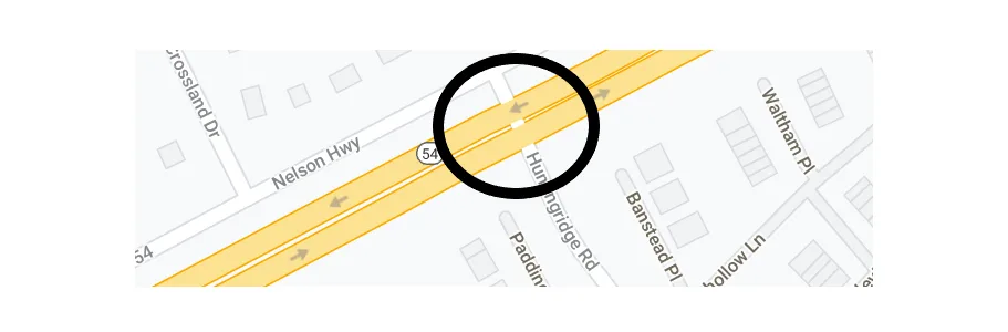 Petition to NC DOT Regarding Accidents on NC 54