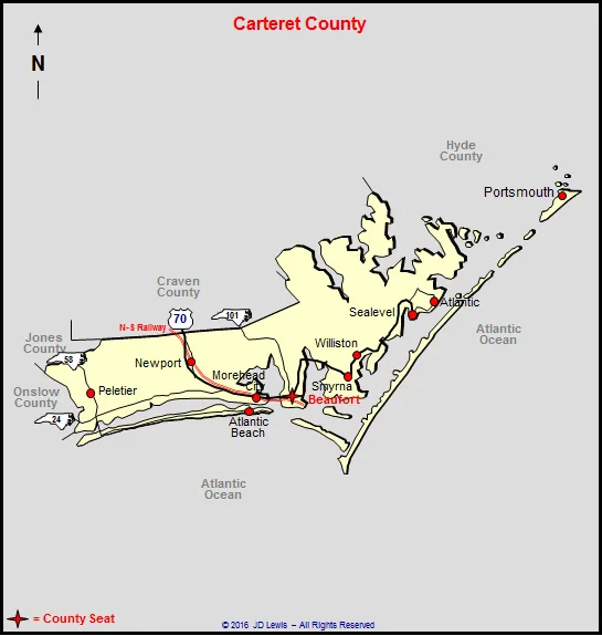 DISTRICT ONLY VOTING IN CARTERET COUNTY